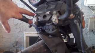 How to replace motorcycle handlebars [upl. by Friedlander]