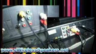 How to Connect Wireless Speakers to a Television [upl. by Hcir133]