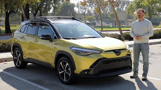 2023 Toyota Corolla Cross Hybrid Review [upl. by Milton]