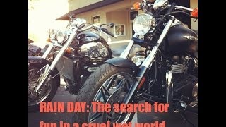 Rain Day A motorcycle movie [upl. by Helbon]