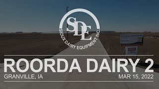 Roorda Dairy 2  Tour on Startup Day [upl. by Feliks]