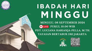 LIVE IBADAH HARI MINGGU XVI SESUDAH PENTAKOSTA  08 SEPTEMBER 2024 PUKUL 1000 WIB [upl. by Notsua]