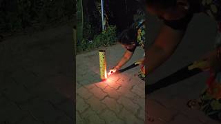 Pink color பட்டாசு😍sujan funny kavi crackers lachu enjoyment enjoylife trendingshorts [upl. by Pasol242]