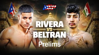 JAN PAUL RIVERA VS ANDY BELTRAN PRELIMS LIVESTREAM [upl. by Nnahgaem217]