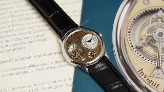 FP Journe Souscription N°24 The last Tourbillon Souscription sold directly Platinum [upl. by Schaper]