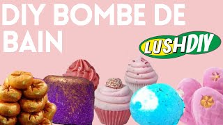 ✮ DIY ✮ DUPE Lush Bombes de bain  Bath Bomb  Caly Beauty [upl. by Enegue76]