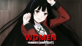 Kakegurui  Woman AMVEdit🔥❤️  Yumeko Edit [upl. by Waltner]