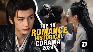 Top 10 Historical Romance Chinese Dramas to Watch in 2024 [upl. by Michiko]