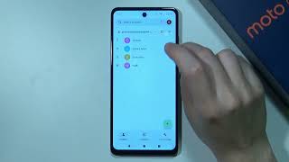 How to Move Contacts from SIM Card to Phone Storage on MOTOROLA Moto G04G04s [upl. by Mallin612]