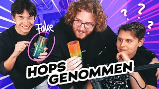 ER wurde KOMPLETT HOPS genommen Regenbogen Glas PRANK 🥛 [upl. by Maupin274]