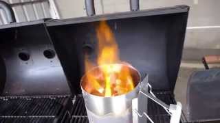 Weber Rapidfire Charcoal Chimney Starter Review [upl. by Reviel]