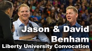 Jason and David Benham  Liberty University Convocation [upl. by Edmunda]