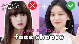 How To Choose The Right Bangs For Your Face Shape [upl. by Martynne]