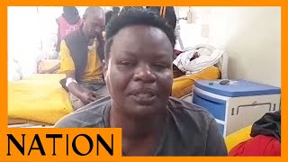 Mary Maritim recounts her ordeal at the Londiani junction crash that killed over 50 people [upl. by Enoid909]