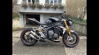 Triumph Speed Triple 1200 RS with SC Project Exhaust [upl. by Ahcas429]