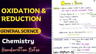 Chemistry  Chapter 3Oxidation amp Reduction  Lec20 Part5  General Science  An Aspirant [upl. by Lin]