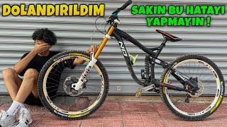 YENİ ALDIĞIM BİSİKLETİN KADROSU KIRIK KAYNAKLI ÇIKTI  DOLANDIRILDIM VLOG [upl. by Riedel931]