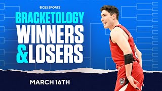 College Basketball Bracketology WINNERS amp LOSERS before Selection Sunday  CBS Sports [upl. by Gentilis201]