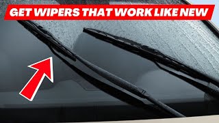 How To Make Windshield Wipers Like New [upl. by Ynohtnaeoj]