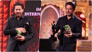 Shah Rukh Khan Wins Best Actor Award at Dadasaheb Phalke International Film Festival 2024  srk [upl. by Blackington]