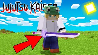 Consegui a Espada do Toji Split Soul Katana no Jujutsu Kaisen Vila do Minecraft Java [upl. by Riggs497]