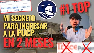 ¡ASÍ INGRESÉ A LA PUCP GUÍA PASO A PASO [upl. by Shoemaker]