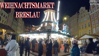 Christmas market Wroclaw Christmas market in Poland [upl. by Reede]