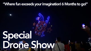 【開幕まであと半年】スペシャルドローンショ―／The special drone show EXPO2025 shorts [upl. by Rodavlas985]