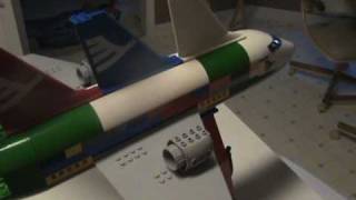 lego plane go BOOM    165 [upl. by Pietra]