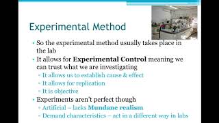 Research Methods for Psychology  IV DV Aims Hypotheses [upl. by Aleel]