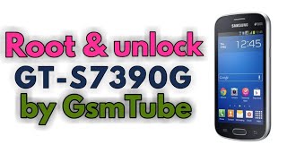 unlock amp Root GTS7390G 💯 by GsmTube فك شفرة [upl. by Adao]