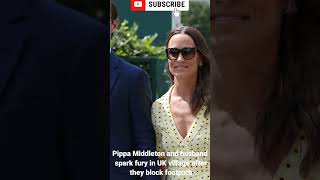 Pippa Middleton and husband spark fury in UK village after they block footpath [upl. by Ratna]