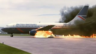 British Airtours Flight 328  Accident Animation [upl. by Ellora742]