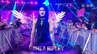 Rhea Ripley Entrance  Wwe Raw 9224 [upl. by Ueihtam]