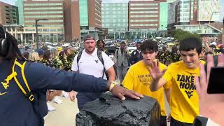 WVU Football  Mountaineer Mantrip PreKansas [upl. by Pepillo]