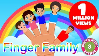 Finger Names  Finger family Song for kids  Nursery Rhymes  Bindis Music amp Rhymes [upl. by Vaenfila]