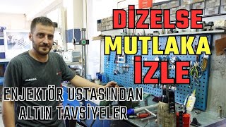 Dizel Enjektör Neden Bozulur Yakıtı Nereden Almalı Tamiri Revizyonu Maliyeti Nedir [upl. by Dahl]