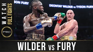 Wilder vs Fury 1 FULL FIGHT PBC on Showtime  December 1 2018 [upl. by Calabresi]