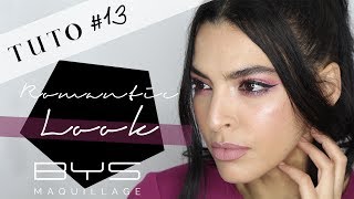 TUTO LOOK Makeup Romantique par BYS Maquillage [upl. by Akenaj385]