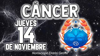 BOOOM 💣💥🧨ESTO ES ALGO MUYY GORDOOO😱🔎 cáncer ♋ Horóscopo diario 14 DE NOVIEMBRE 2024 🔮 horóscopo new [upl. by Nylzzaj]