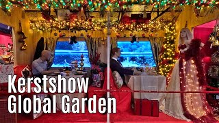 Kerstshow tuincentrum Global Garden 2024 ⭐⭐⭐⭐⭐ part 2 [upl. by Dorise]