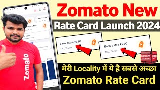 Zomato new rate card review  Zomato rate card change 2024  Zomato incentive update 2024 [upl. by Venetis332]