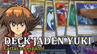 Yugioh Deck Jaden Yuki en Español  Cartas Yugioh Colombia [upl. by Ridglee826]