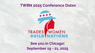 Tradeswomen Build Nations Plenary September 29 2024 in New Orleans LA [upl. by Sardella]