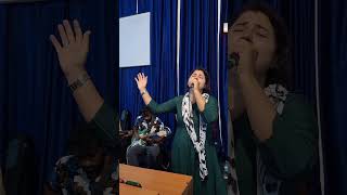 Haath Uthaakar Gaoonga  Crossbridge Mega Church Worship [upl. by Nnylimaj]