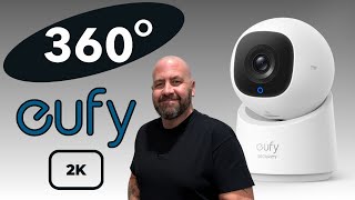 Eufy Indoor Cam C220 Review 360 PanTilt [upl. by Quartus]