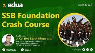 SSB Foundation Crash Course  Lt Col Dr Satish Dhage [upl. by Layton]