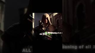 Ezio’s Heartbreaking Goodbye to Federico  Assassin’s Creed Emotional Moment shorts shortvideo [upl. by Aloz]