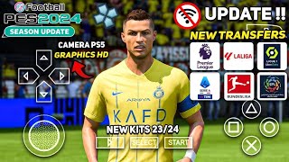 COMMENT TÉLÉCHARGER PES 2024 PPSSPP [upl. by Mirella]