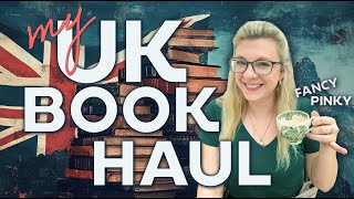 My UK SciFi Book Haul  Pinkies Out and Loaded with Books [upl. by Llyrpa]